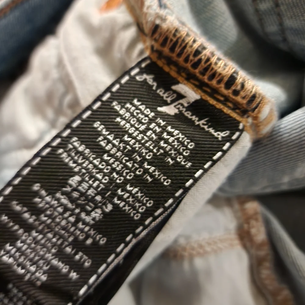 7FAMK High Waist Ankle Gwenevere Cropped Skinny Jeans Size 27 - Picture 9 of 14